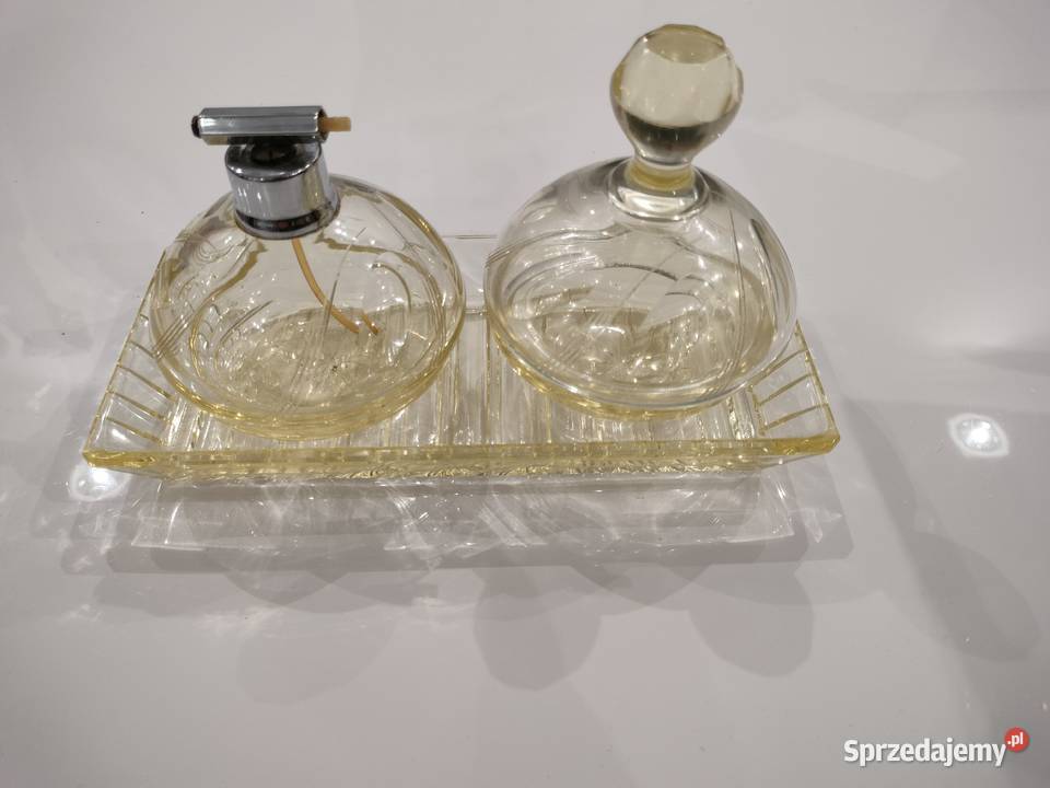 Sprzedam stary zestaw toaletowy PRL vintage art Łódź