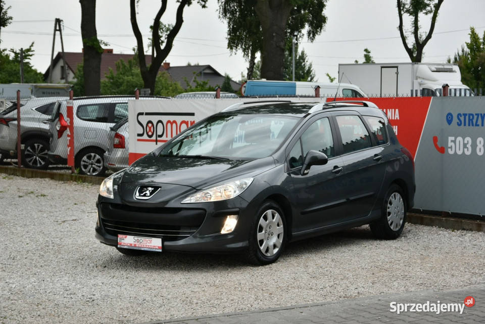 Peugeot 308 SW SW 16HDi 90 2010r Klima Czujniki garażowany mazowieckie Kampinos