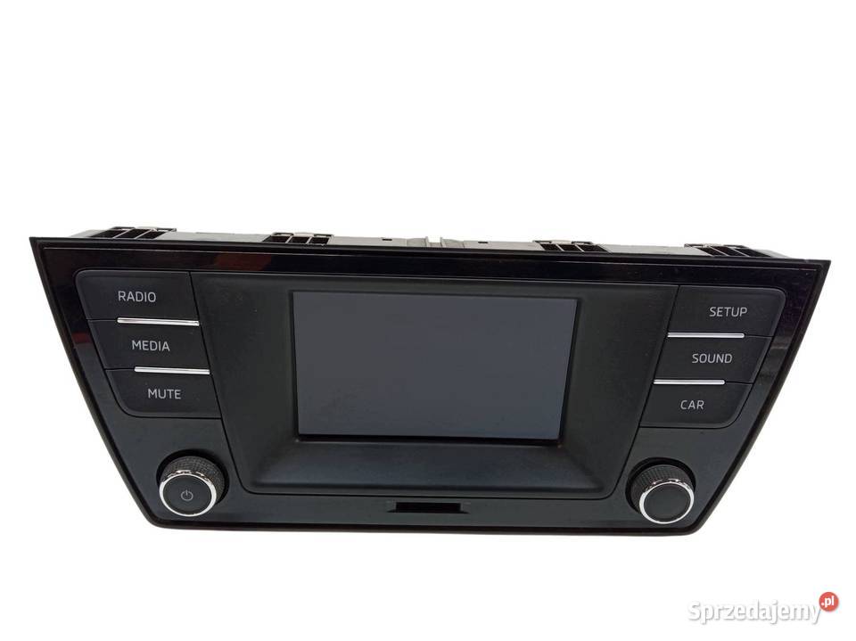 RADIO 6V0035867E Skoda Fabia III 2014 Sprzęt audio fabryczny