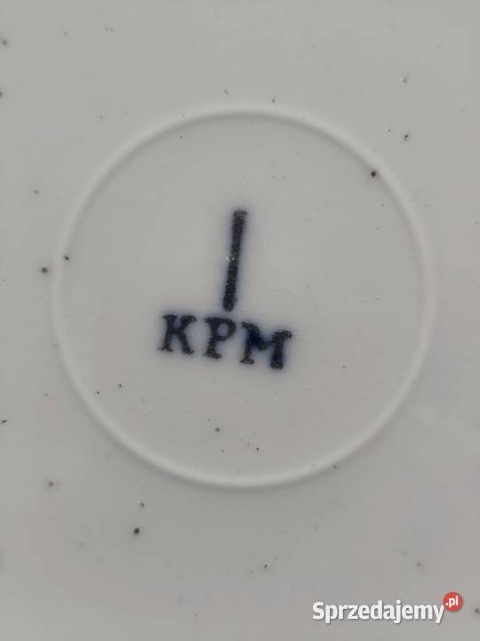 Talerz Porcelanowy KPM Krister Wałbrzych Poddębice