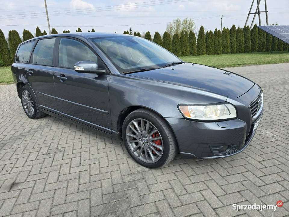 Volvo V50 24D Diesel AutomatSkóryKlimatr 2 str 180KM Kutno sprzedam