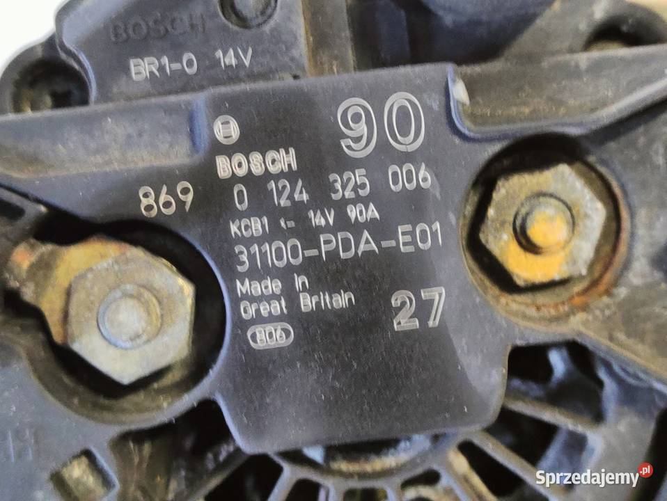 Alternator Honda Accord VI Bosch 0124325006 osobowe Pleszew sprzedam