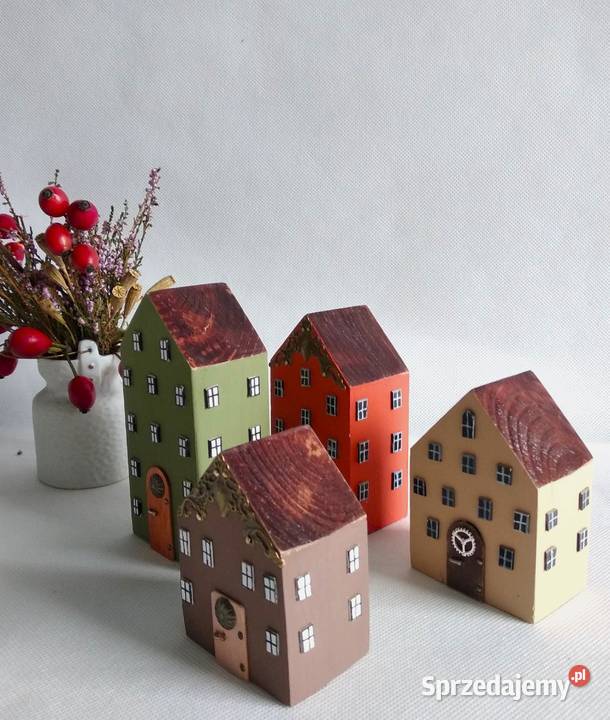 Jesienne Domki ciepło drewna i barwy natury Wrocław