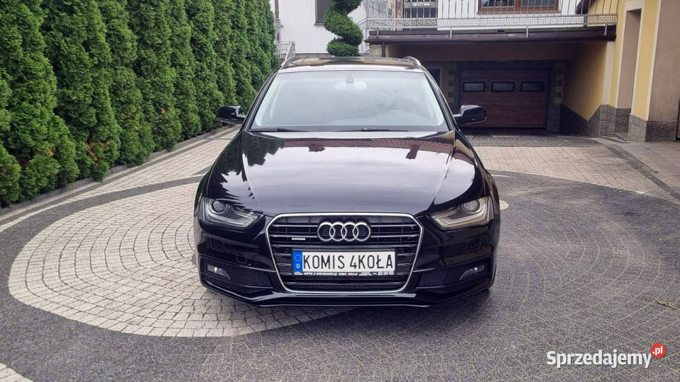 Audi A4 Avant Automat SERWIS Quattro SLine elektryczne lusterka mazowieckie Płońsk