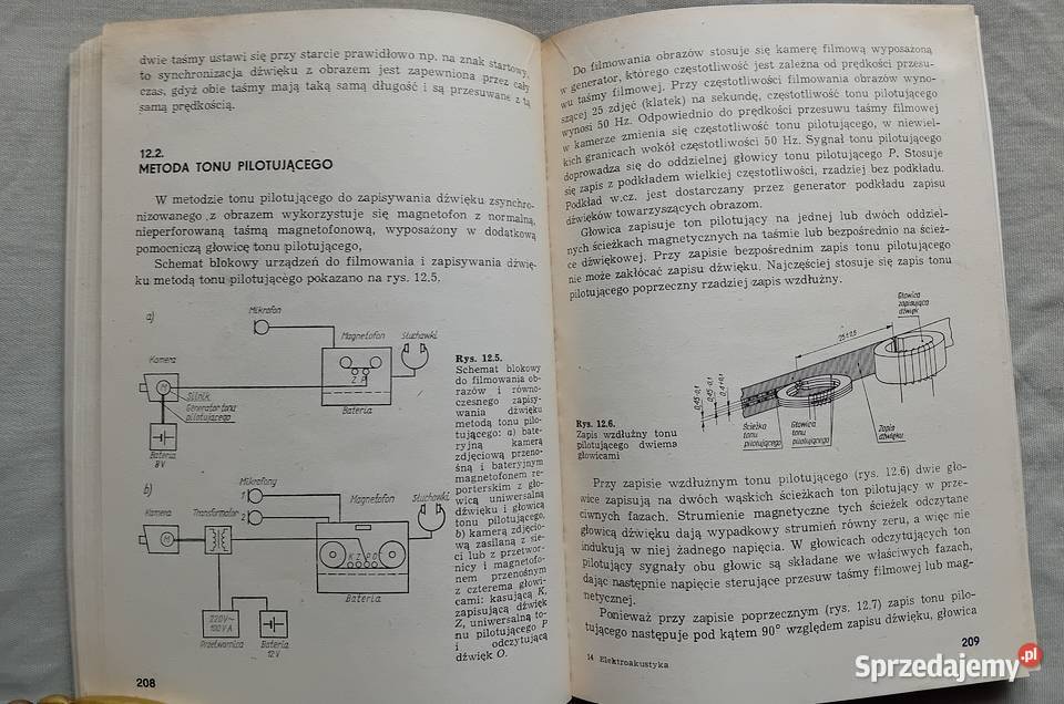Bolesław Urbański Elektroakustyka WSiP 1976 r Antykwariat