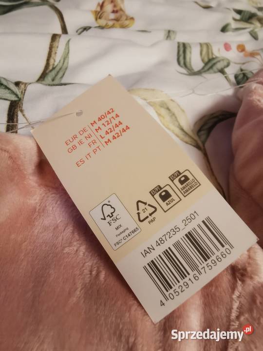 Piżama Damska Welurowa Esmara Nowa Rzeszów