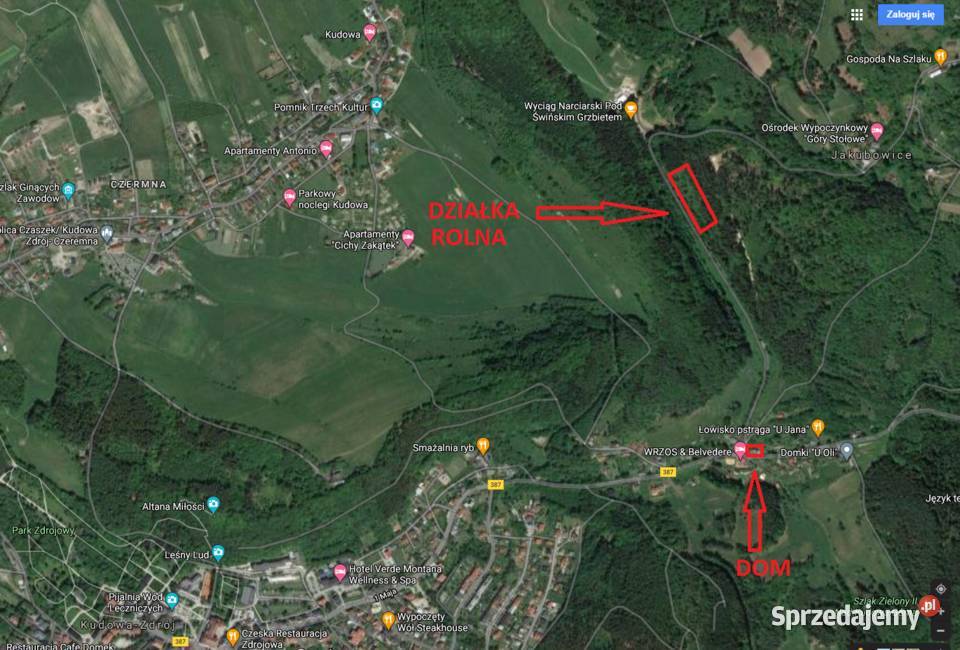 Dom w uzdrowisku Kudowa-Zdrój