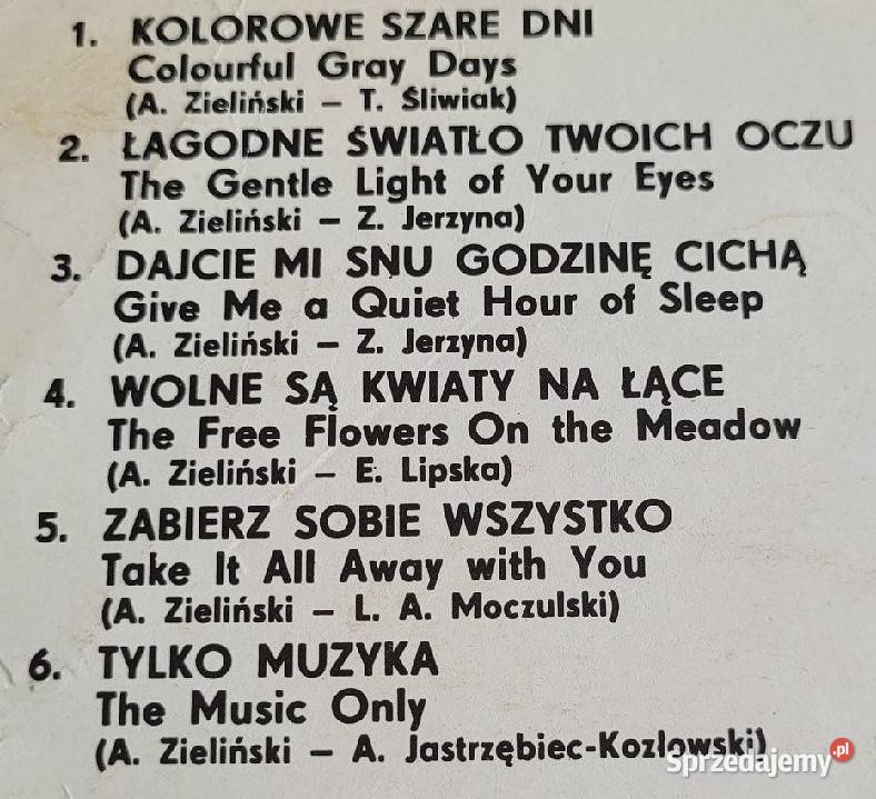 Skaldowie Wszystkim Zakochanym płyta winylowa z płyta winylowa Chełmno