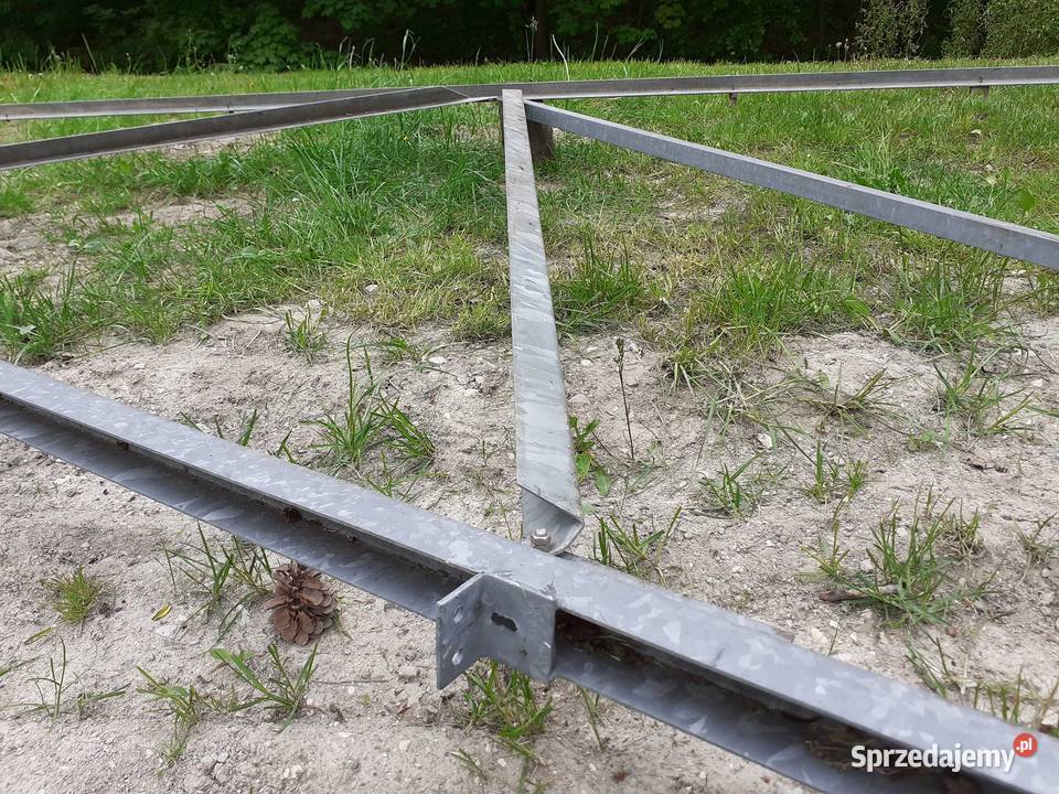 Konstrukcja stalowa skręcana szklarnia wiata Materiały budowlane Miechów sprzedam