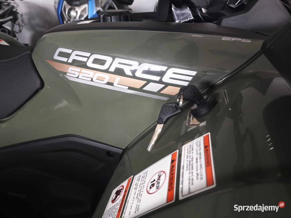 ATV CF MOTO CFORCE 520L EPS pług kufer Raty 0 Siedlce