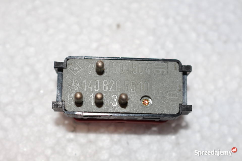 MERCEDES S KLASA W140 PRZEŁĄCZNIK AWARYJNYCH Prochowice