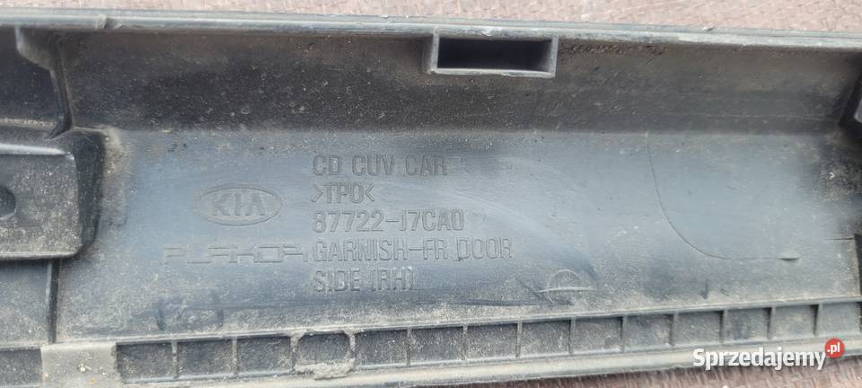 KIA XCEED LISTWA DRZWI PRAWA PRZÓD listwy boczne Karoseria Ruda Śląska