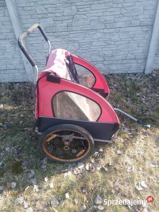 Wózek doczepiany do roweru Skopanie