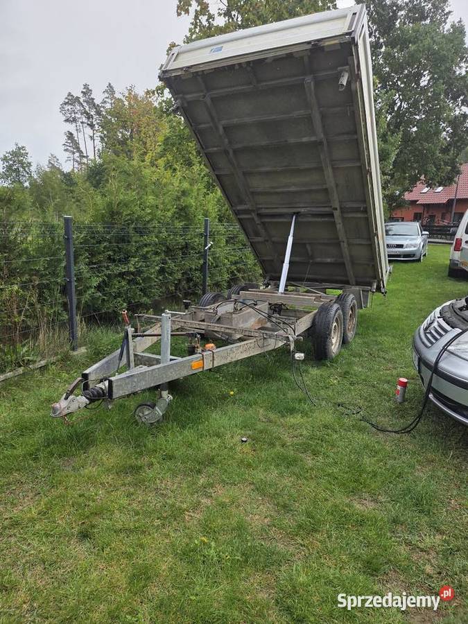Przyczepa samochodowa wywrotka UNISINN 3000 Chojnice