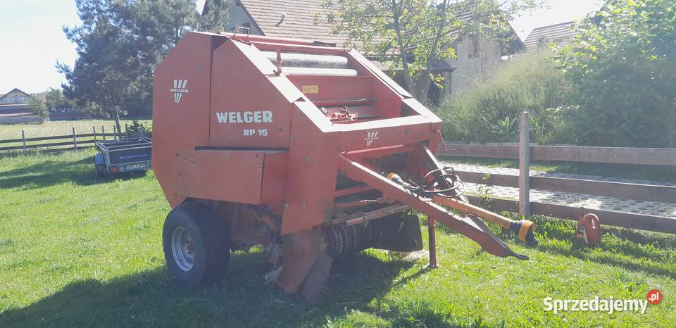Prasa Welger rp 15 śląskie Tworków sprzedam