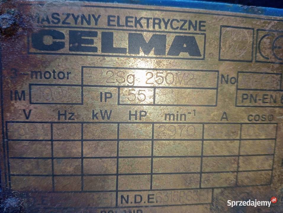 Silnik 55 kw Kochanowo