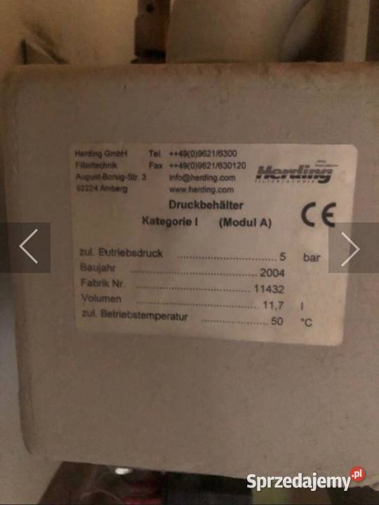 Urządzenie filtrujące Herding Comp Delta 150089 małopolskie sprzedam