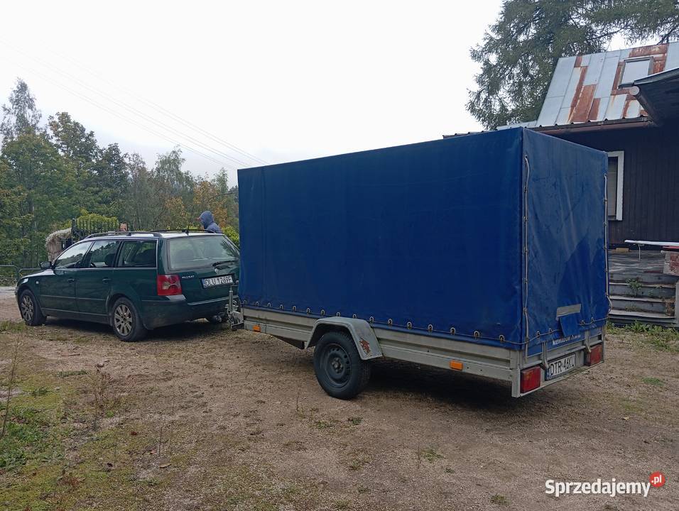 Przyczepka samochodowa lekka dmc 750 burtowe Lubin
