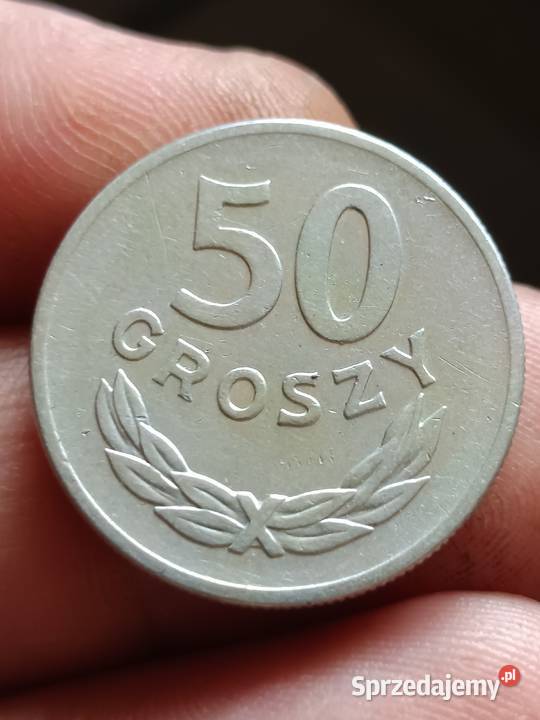 Sprzedam monete 50 groszy 1957 lekka skretka Numizmatyka Numizmatyka Chełm sprzedam