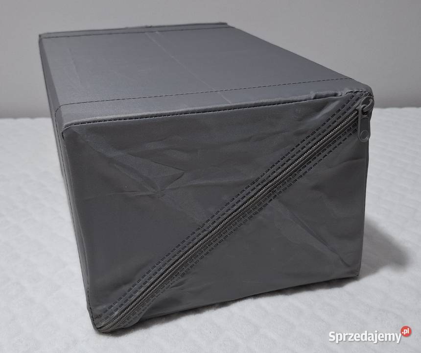 Składane pudełko na buty szare 16x22x34 Pozostałe śląskie Czeladź