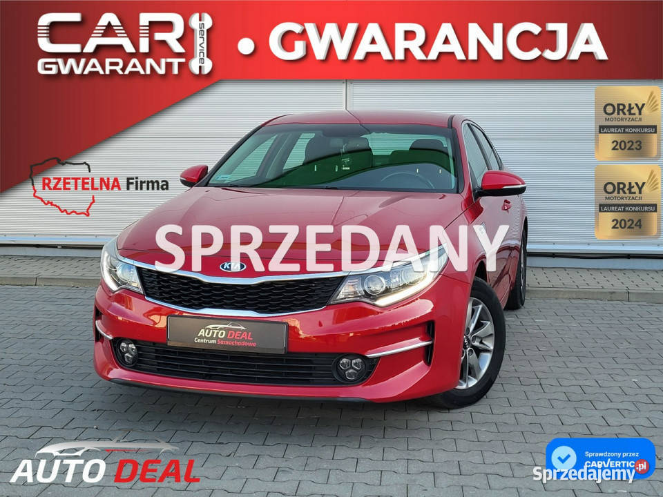 Kia Optima 2.0i, 163KM, Salon Polska, Bezwypadek, Super Stan, AUTO DEAL Pi…