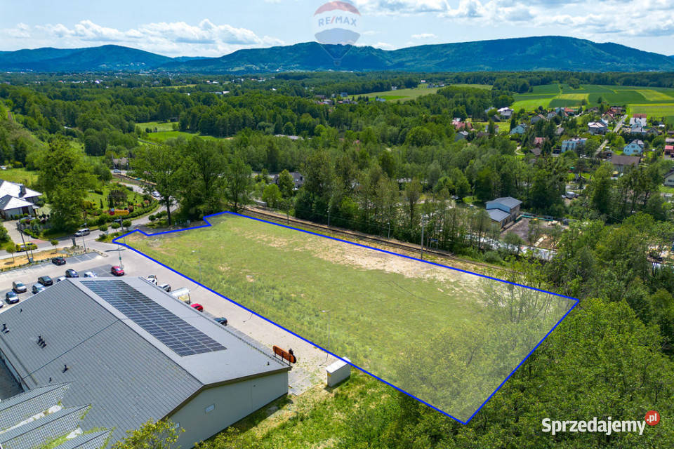 Działka pozwolenie na 2 hale i biurowiec Sprzedaż małopolskie Bulowice