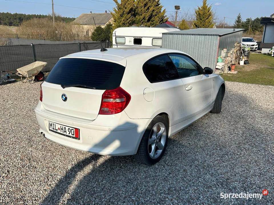BMW seria 1 biała perła Bydgoszcz