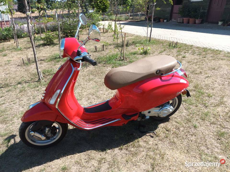 Skuter vespa primavera 50 4t 3v rosso 894 eu Dąbrowa Tarnowska