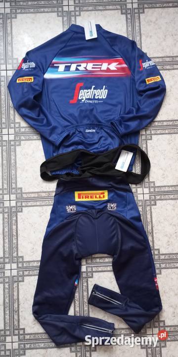 Trek Segafredo Santini strój komplet rowerowy Sędziszów Małopolski sprzedam
