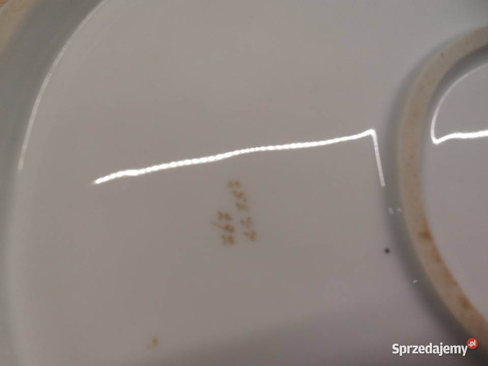 Porcelanowa duża paterapółmisek GHASCHE BERLIN
