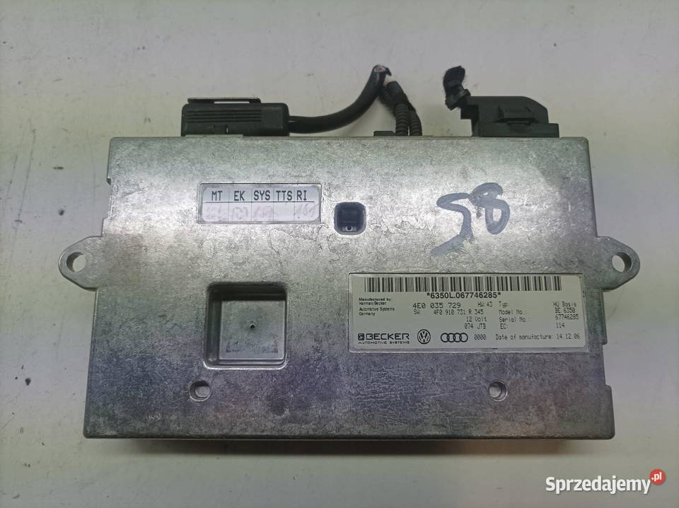 MODUŁ MMI NAVI 4E0035729 Audi A6 III 20042011 C6 sprzedam