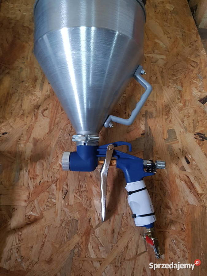 PISTOLET DO TYNKOWANIA Malowania Metal SILVER Głogowa