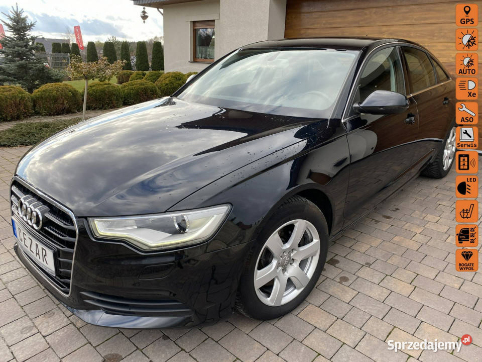 Audi A6 3.0 tdi 245KM quattro z Niemiec bezwypadkowa sedan zadbana ledy xe…