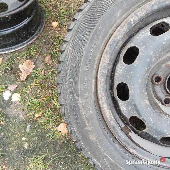 Opony 4 opony ziemowe 16570 r 14 wv golf Białystok sprzedam