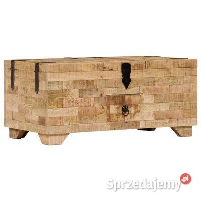 vidaXL Stolik kawowy lite drewno mango 80x40x35 Warszawa