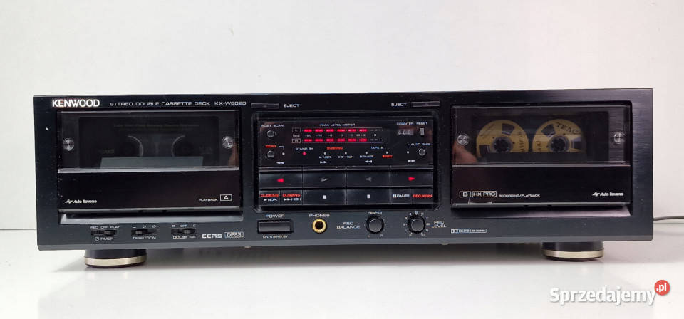 Kenwood magnetofon dwukasetowy KX W 6020 KXW6020 Międzychód
