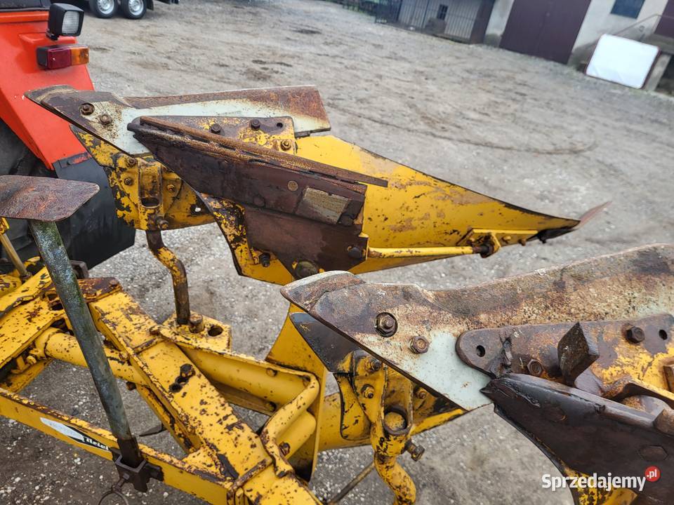 Pług 2 skibowy obrotowy Rumptstad 2x40 nieuszkodzony Osięciny