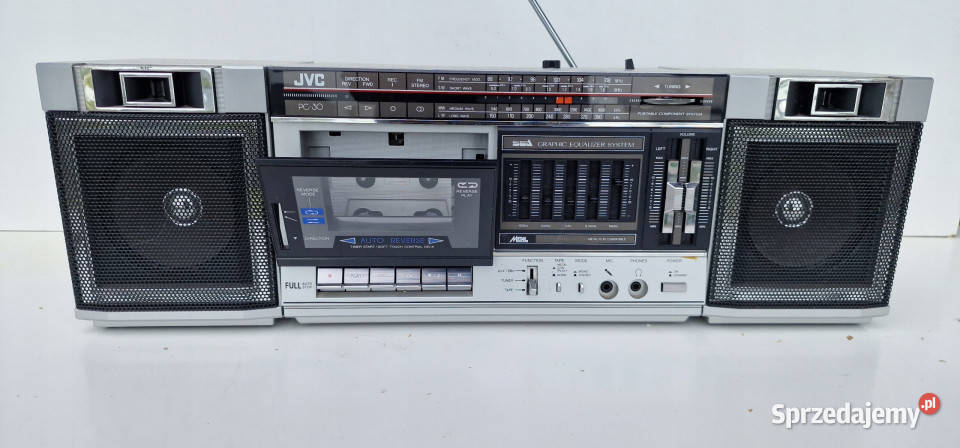 Magnetofon tuner radio analogowe JVC PC 30 Audio Międzychód
