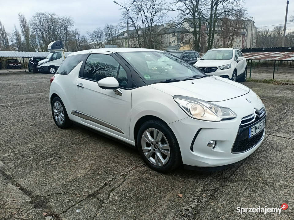 Citroen DS3 16 VTi niski przebieg 1 właściciel Tomaszów Mazowiecki