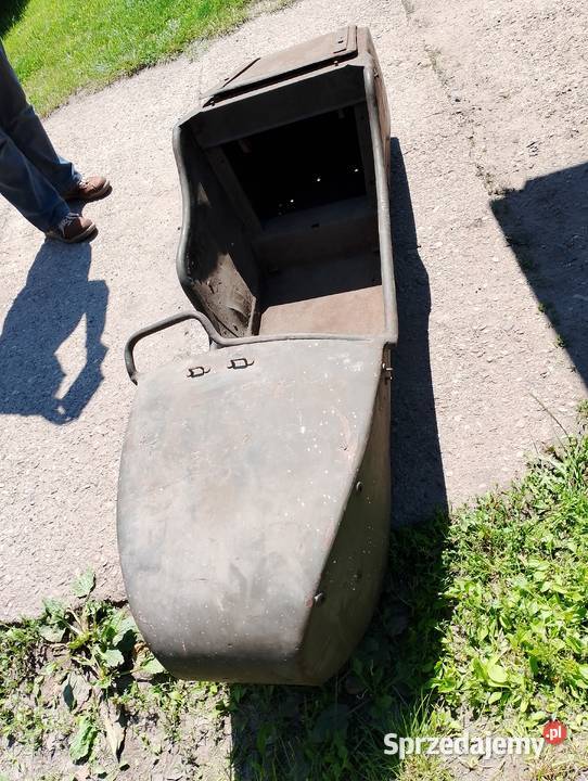 BMW R75 Sachara orginalna zabytkowa gondola kosz