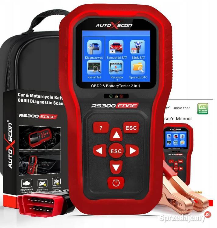 AUTOXSCAN RS300 EDGE Tester Diagnostyczny Motoryzacja Gorzów Wielkopolski sprzedam