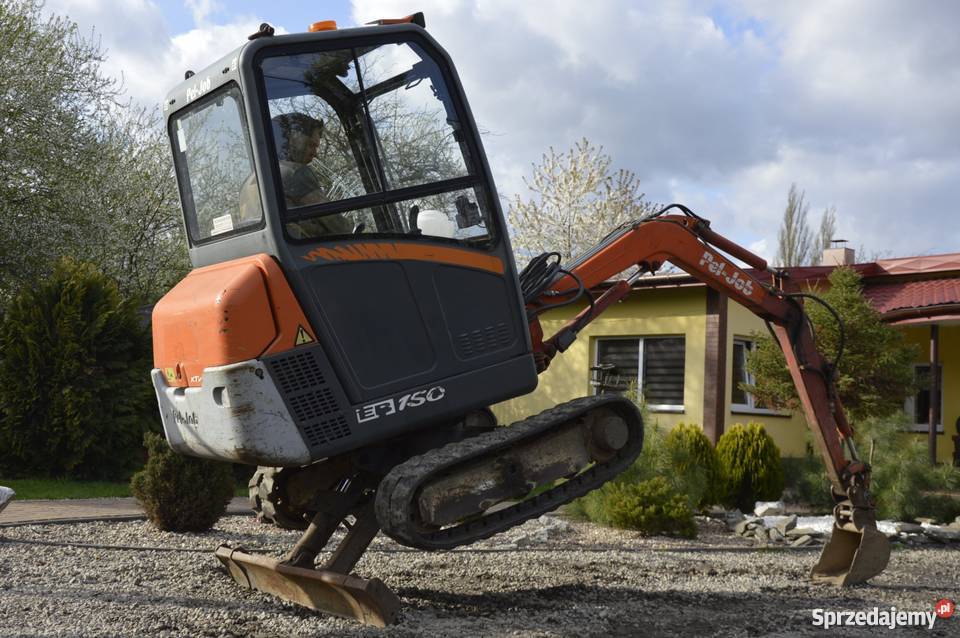 Minikoparka mini koparka PELJOB EB150 BRUTTO 98r Złoczew