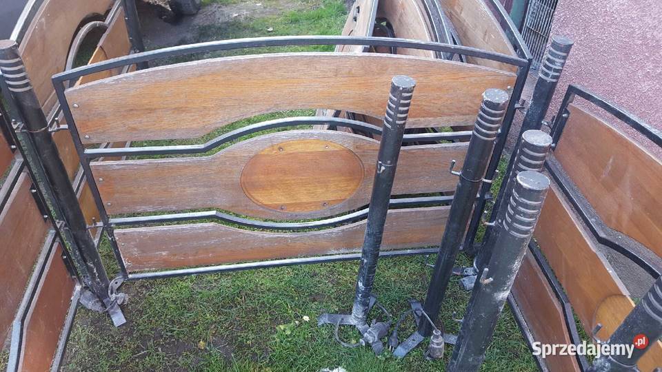 Barierki ogrodzenie barowe ogródek Kraków