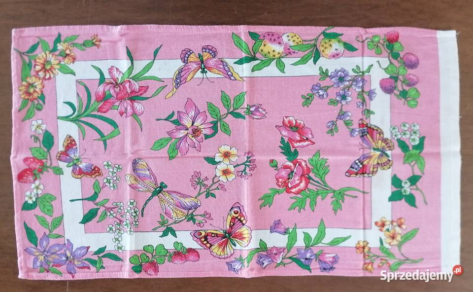 Makatka serwetka ściereczka lniana Łódź