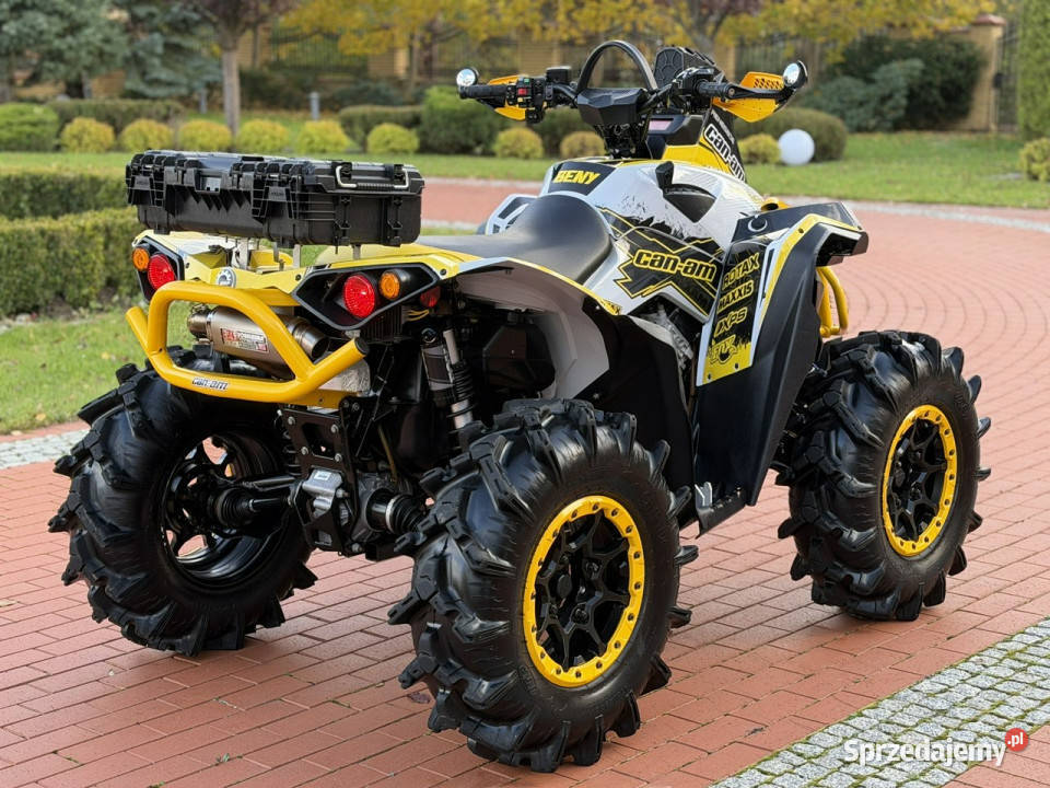 CanAm Renegade XMR 1000R Doinwestowany bagażnik Widełki