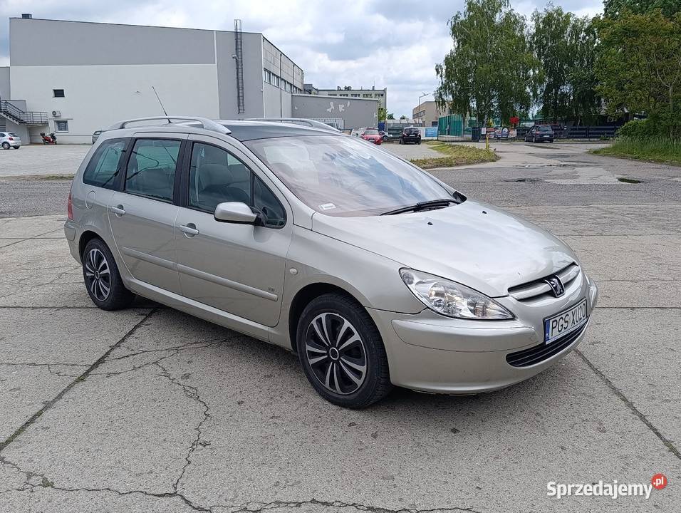Peugeot 307 7 osobowy Zamiana 307 wielkopolskie Śrem