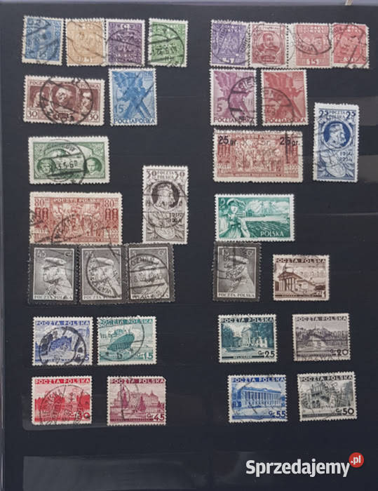 Stare znaczki Polska Zielona Góra