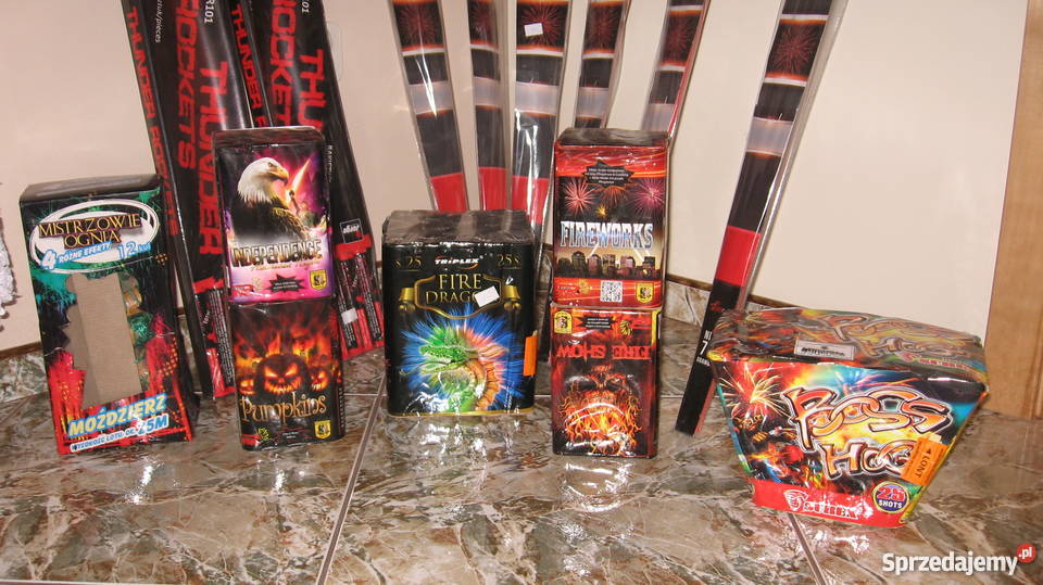 Sylwestrowe fajerwerki