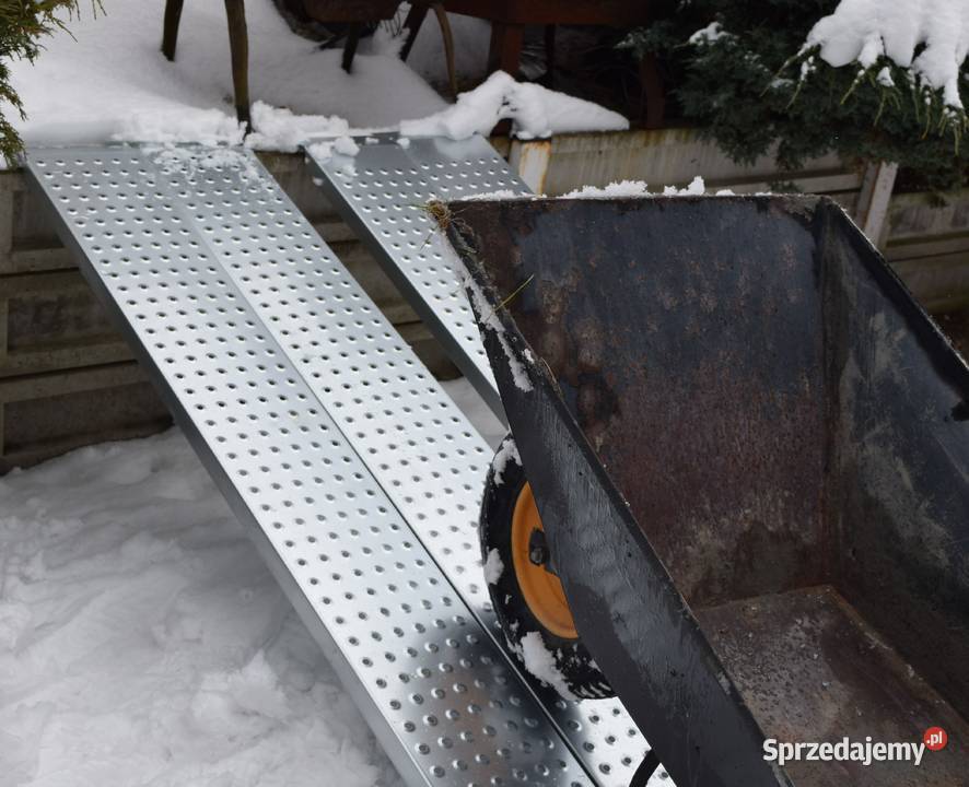 najazd stalowy podjazd rampa 150 Bosutów