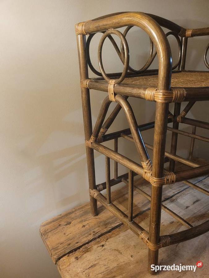 Szafka mebel rattanowy vintage kujawsko-pomorskie Osielsko